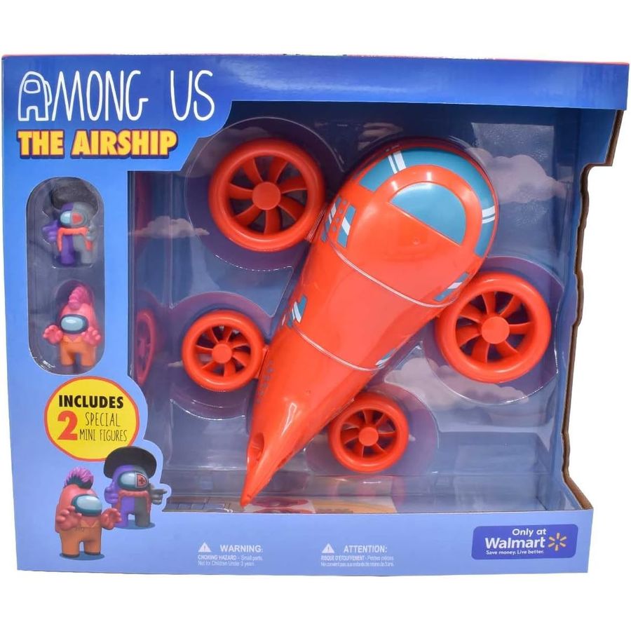 Among Us Airship Playset with 2 Mini Figures