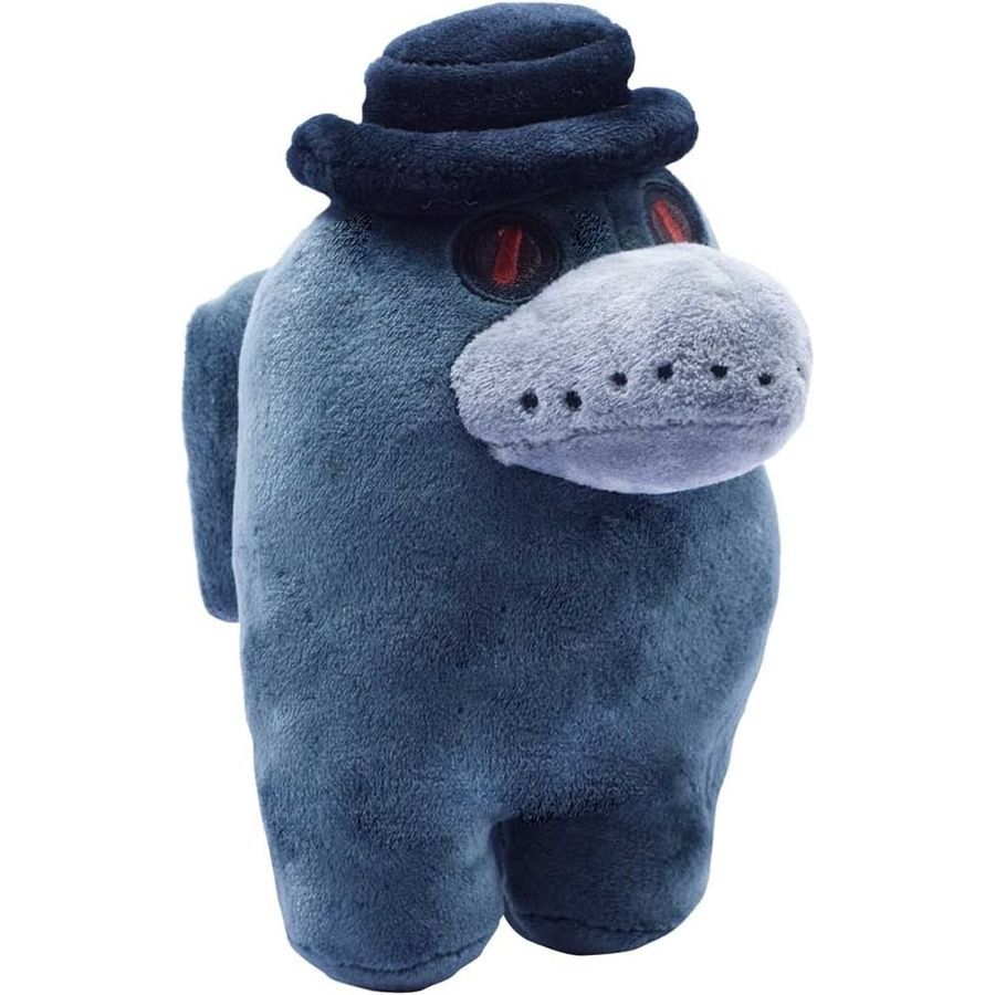 Among Us Black Plague Doctor Mask Plush, 6 in, view 3