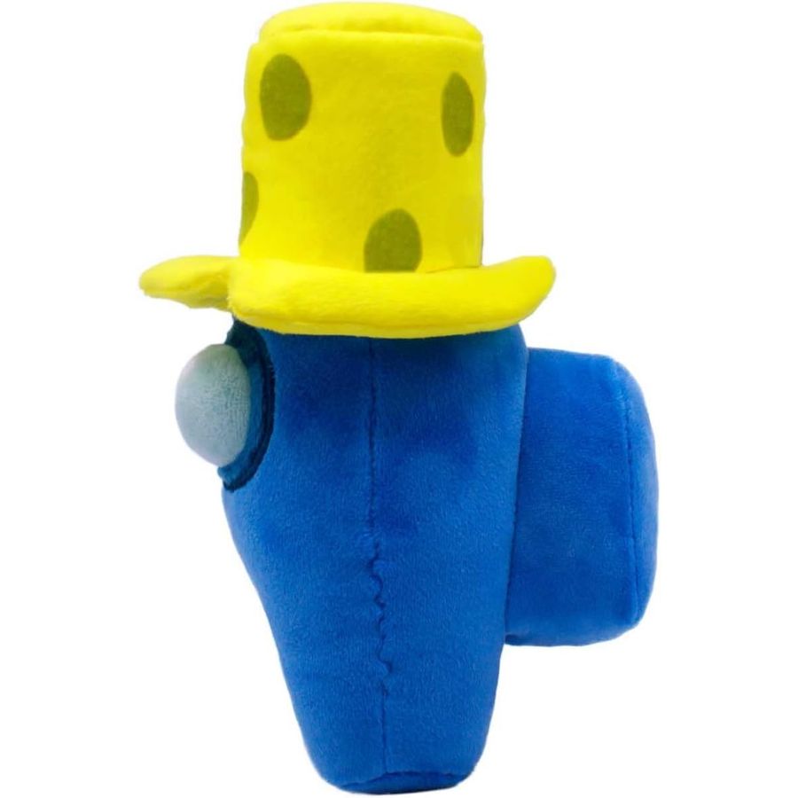 Among Us Blue Cheese Hat Plush, 6 in, view 2