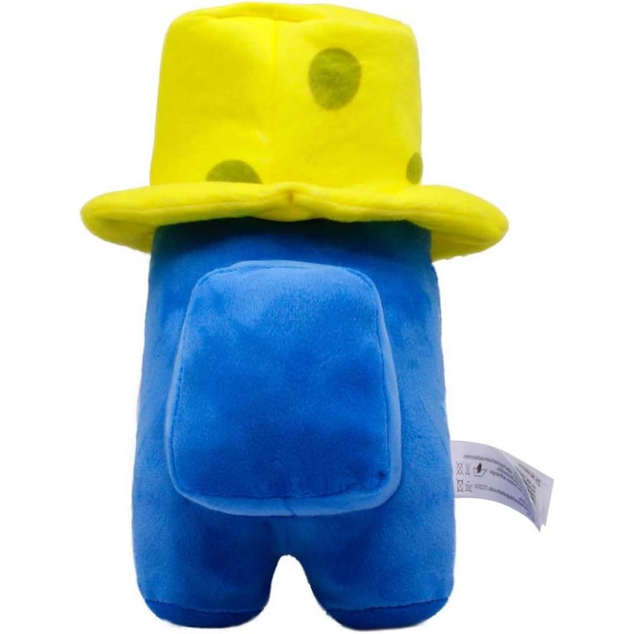 Among Us Blue Cheese Hat Plush, 6 in, view 3