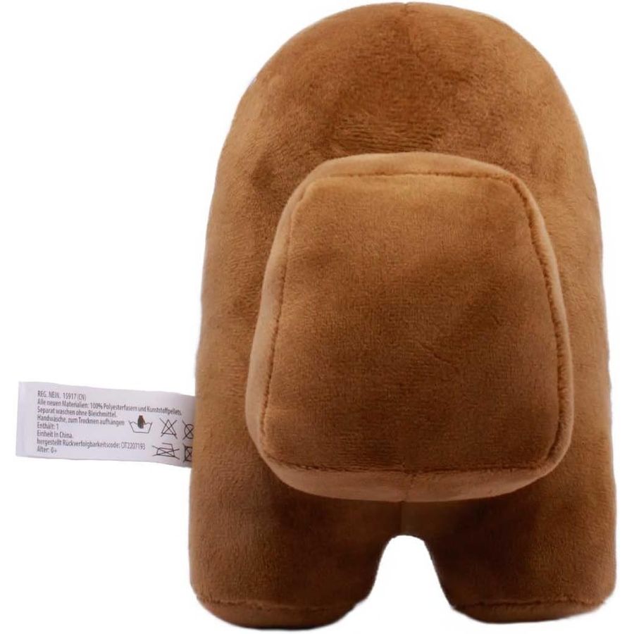 Among Us Brown Dum Plush, 6 in, view 3
