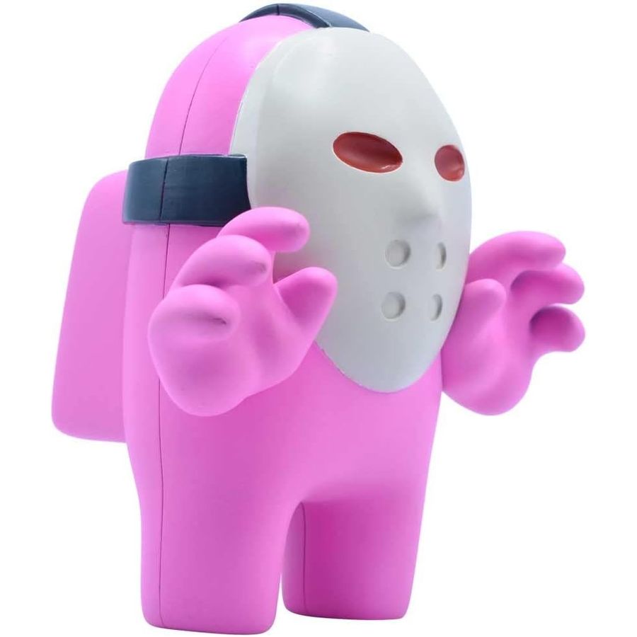 Among Us Jason Pink Crewmate Figure, 5 in, view 5