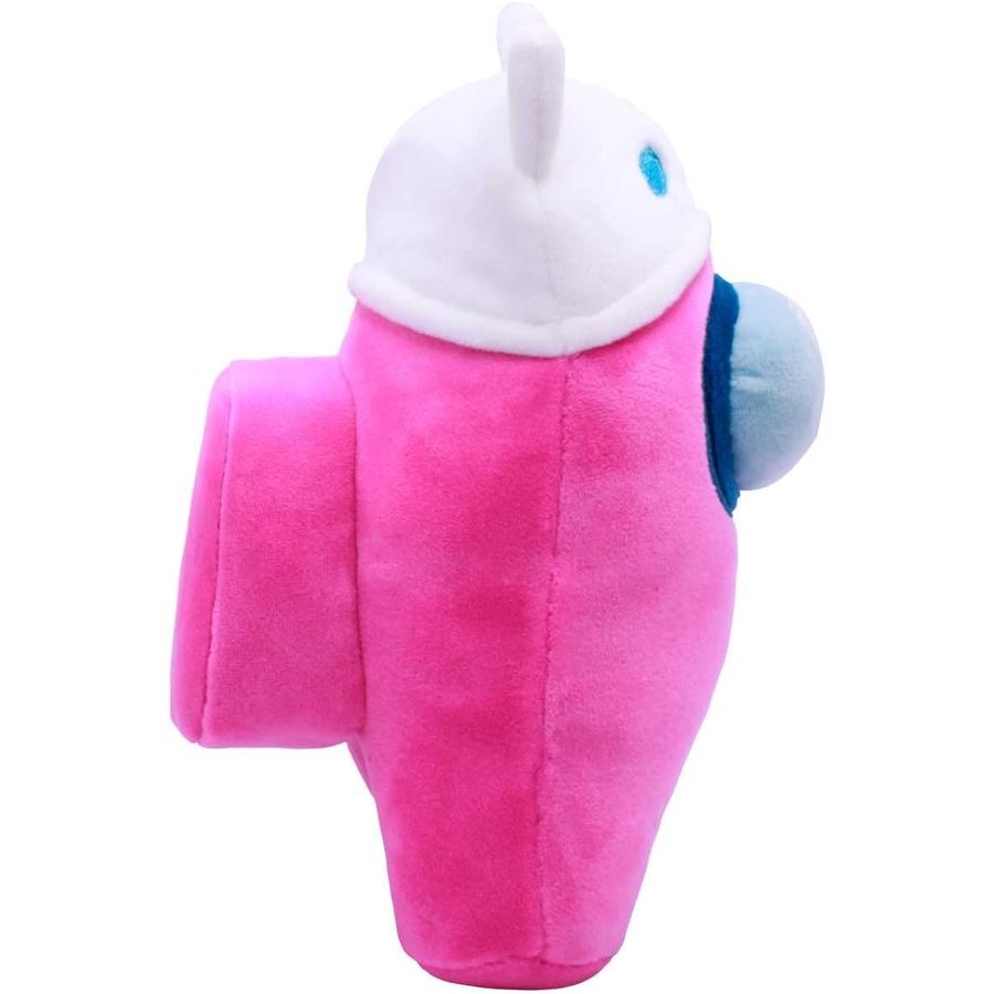 Among Us Pink Crewmate Cat Ears Plush, 7 in, view 3