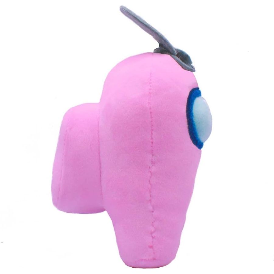 Among Us Pink Zipper Plush, 6 in, view 2