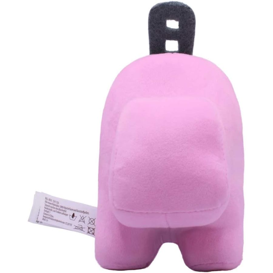 Among Us Pink Zipper Plush, 6 in, view 3