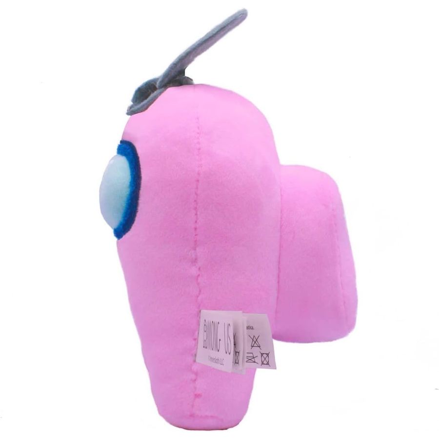 Among Us Pink Zipper Plush, 6 in, view 4
