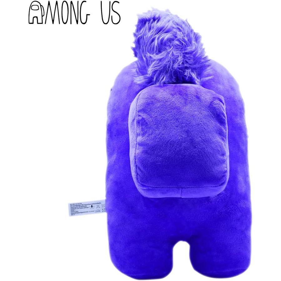Among Us Purple Mohawk Mega Plush, 12 in, view 4