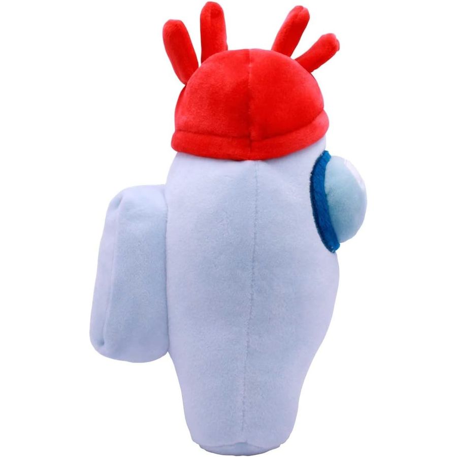 Among Us White Crewmate Glove Hat Plush, 7 in, view 3