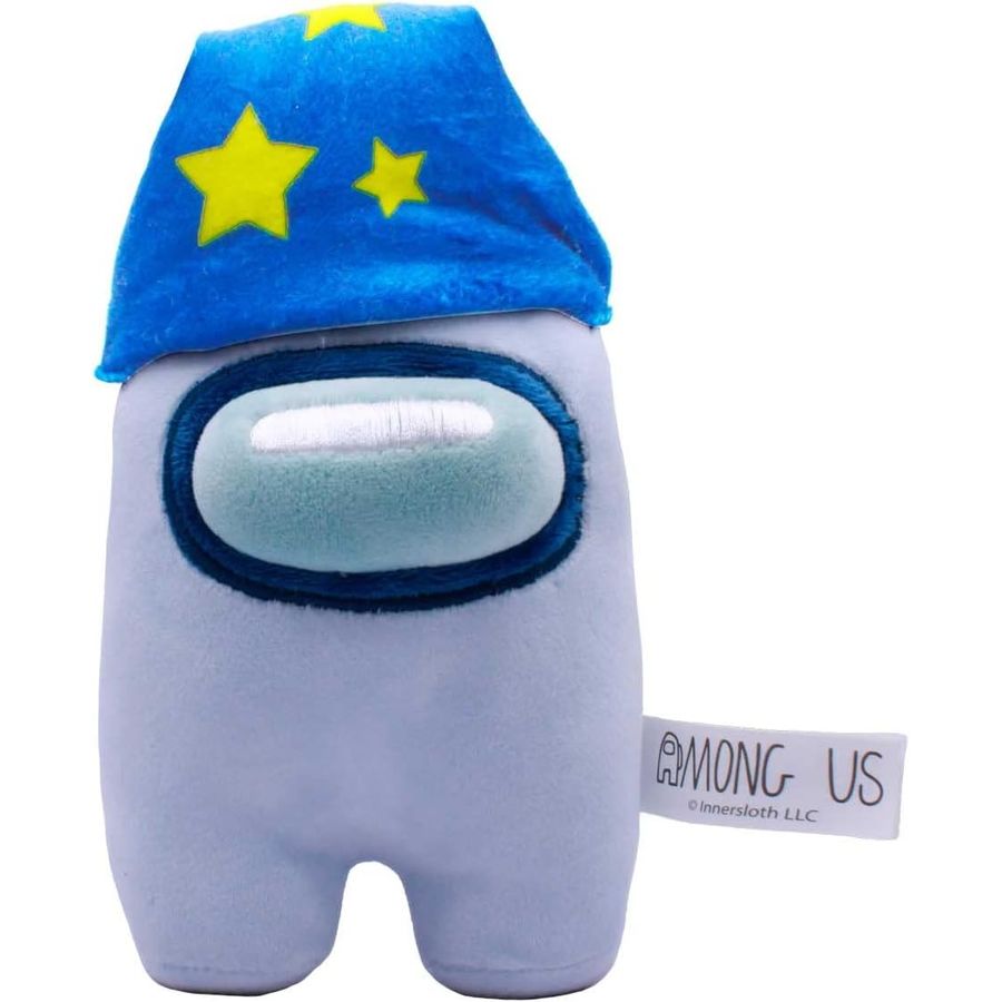 Among Us White Wizard Plush, 6 in