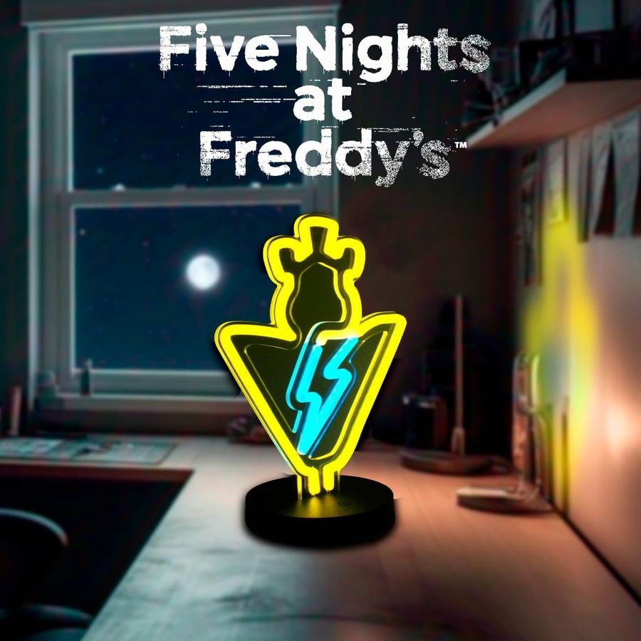 FNAF Glamrock Freddy Neon Light, 12 in, view 3