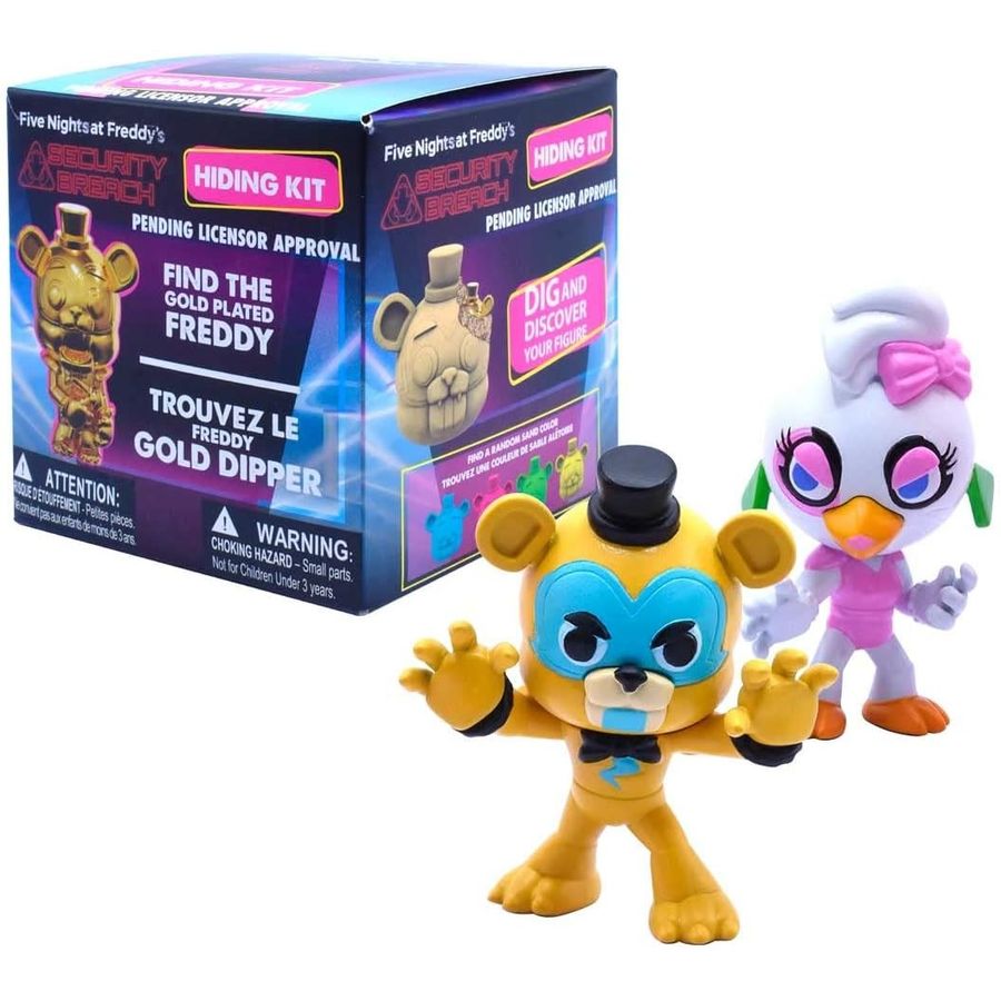 FNAF Security Breach Hiding Kit, Series 1 Dig Kit