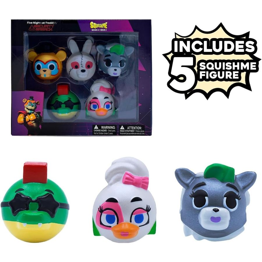 FNAF Security Breach SquishMe Series 2 Collector's Box, view 5