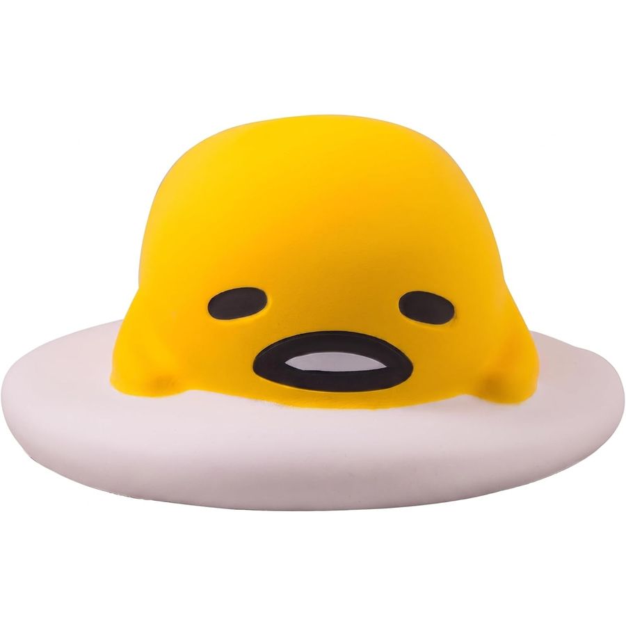 Gudetama the Lazy Egg Mega SquishMe, 6.3 in