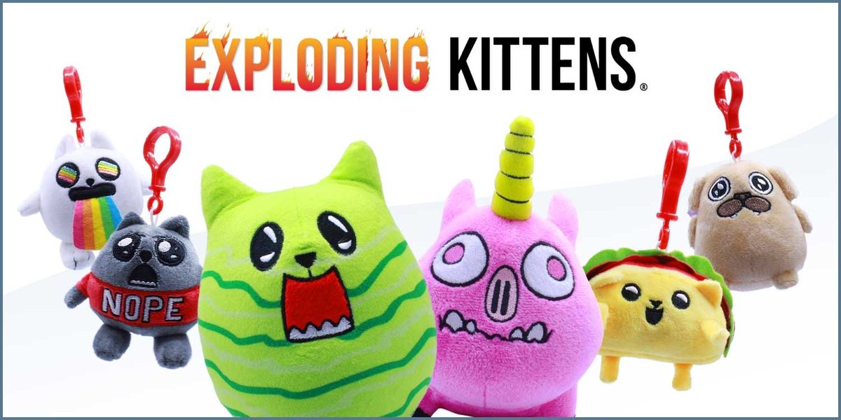 Just Toys Exploding Kittens collection