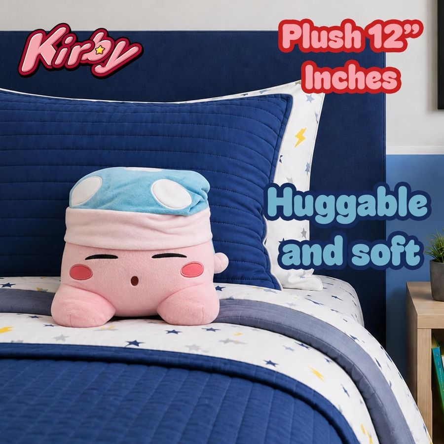 Kirby Sleepy 12 in Glow Mega Plush, view 5