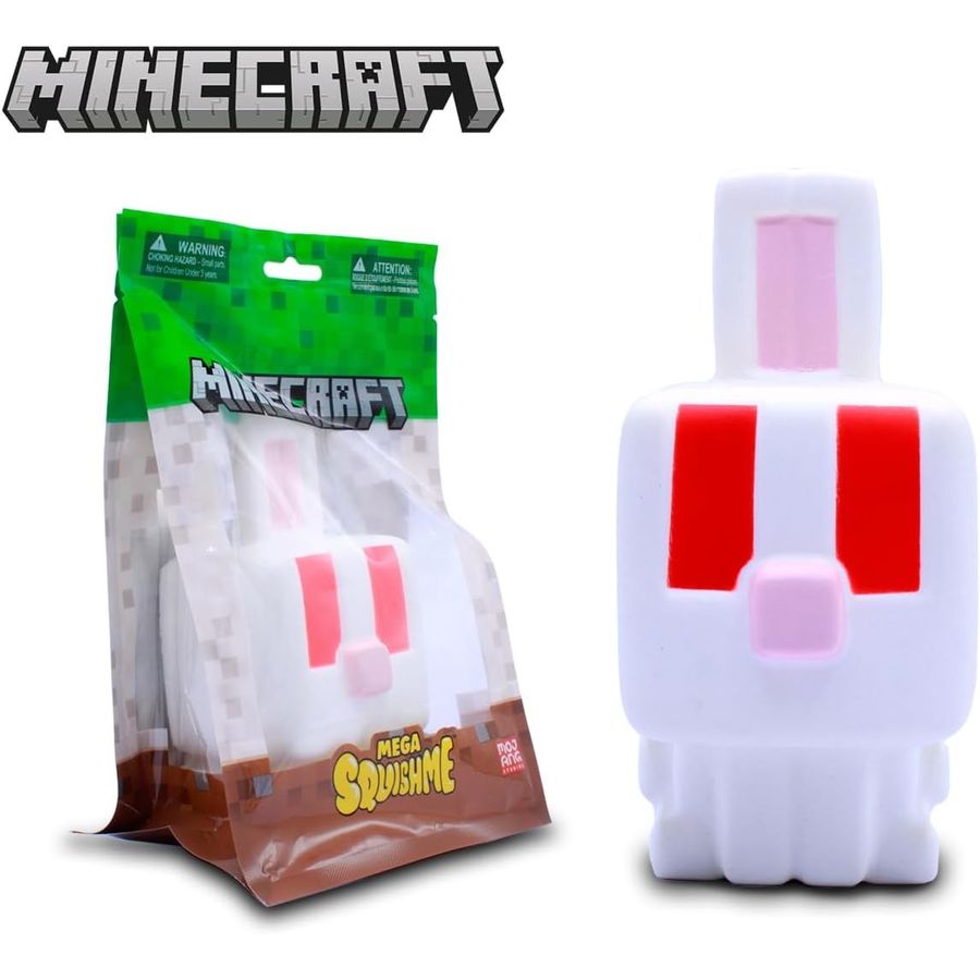 Minecraft Bunny Mega SquishMe Series 4, 6 in, view 5