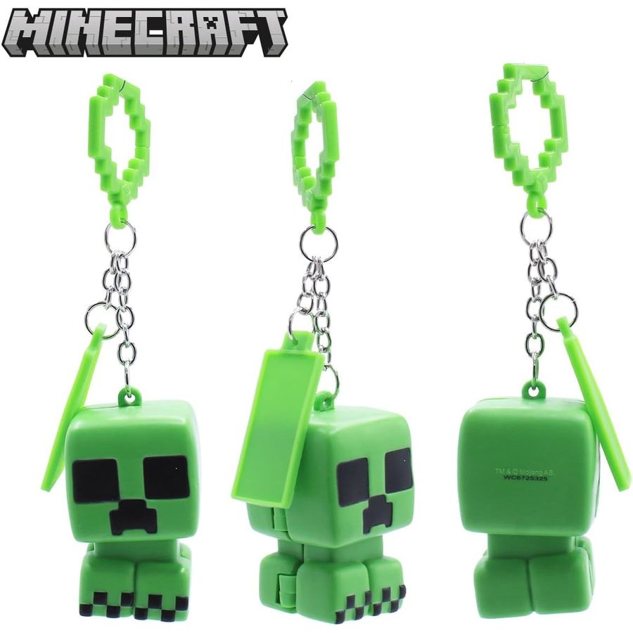 Minecraft Creeper Clipstick Backpack Hanger, view 2
