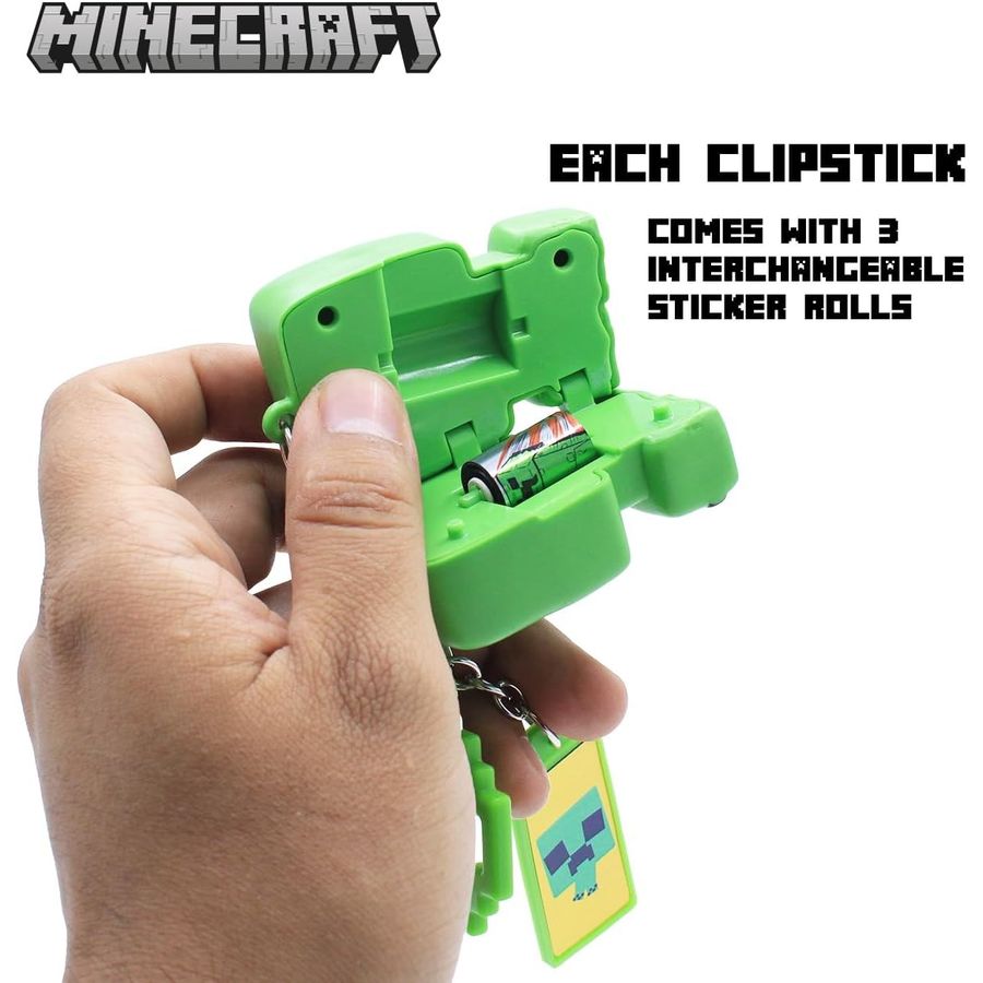 Minecraft Creeper Clipstick Backpack Hanger, view 4