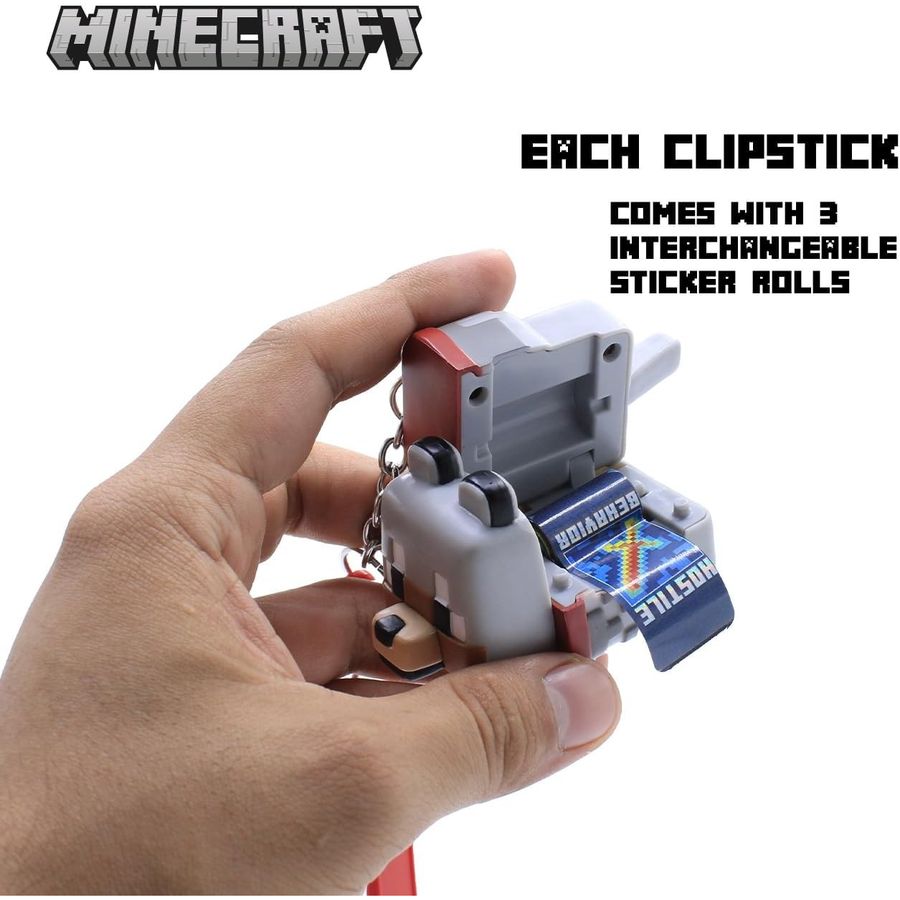 Minecraft Dennis Wolf Clipstick Hanger, view 4