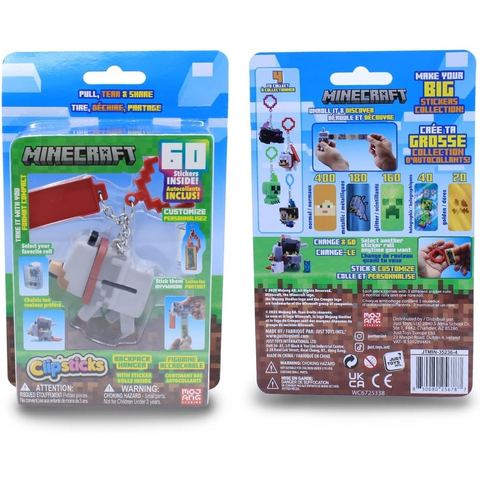Minecraft Dennis Wolf Clipstick Hanger