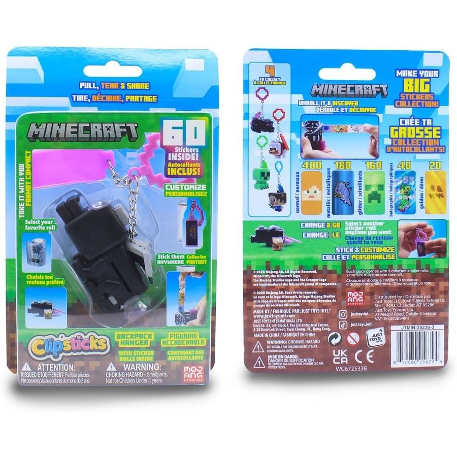 Minecraft Ender Dragon Clipstick Hanger