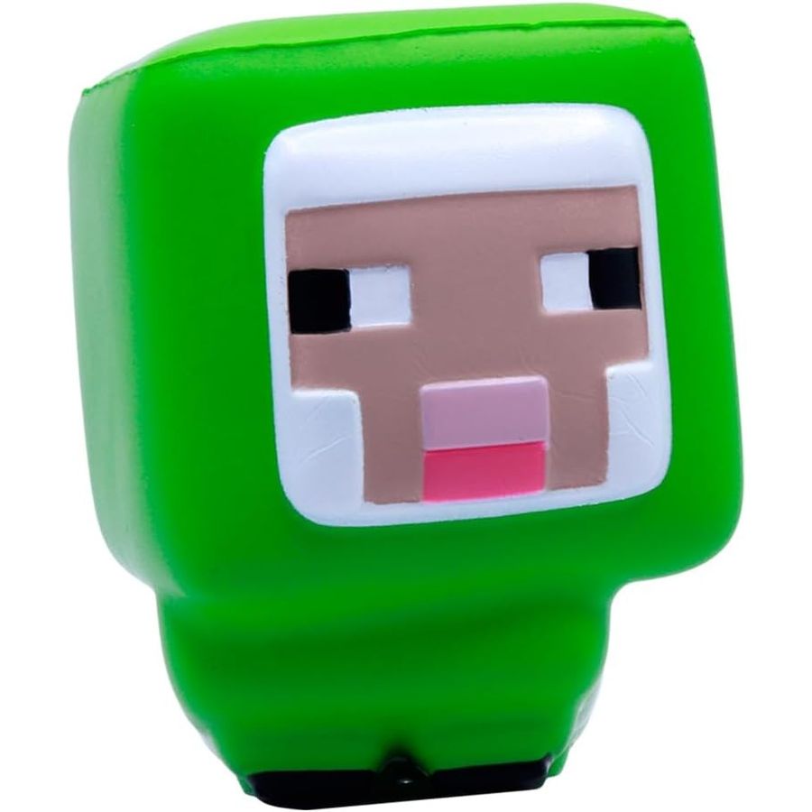 Minecraft Green Sheep Mega SquishMe, 6 in