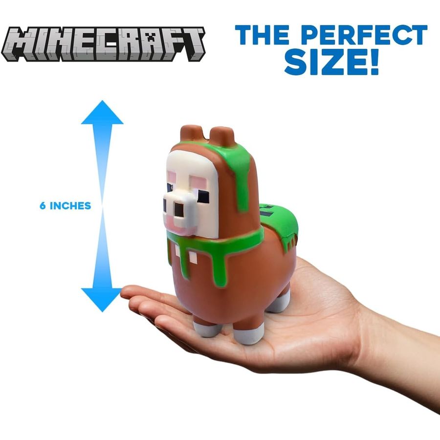 Minecraft Llama Mega SquishMe, Series 2, 6 in, view 4