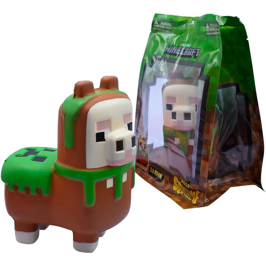 Minecraft Llama Mega SquishMe, Series 2, 6 in, view 5