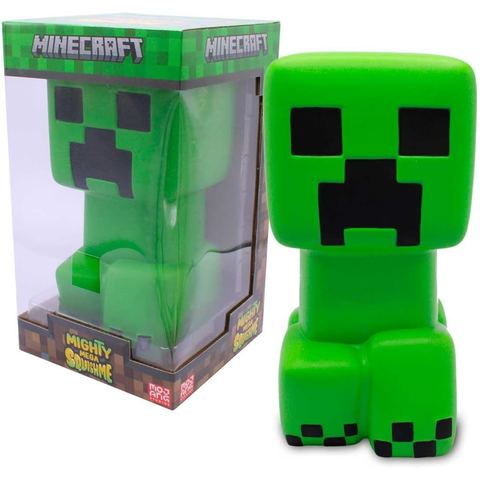 Minecraft Mighty Mega SquishMe Creeper, 10 in