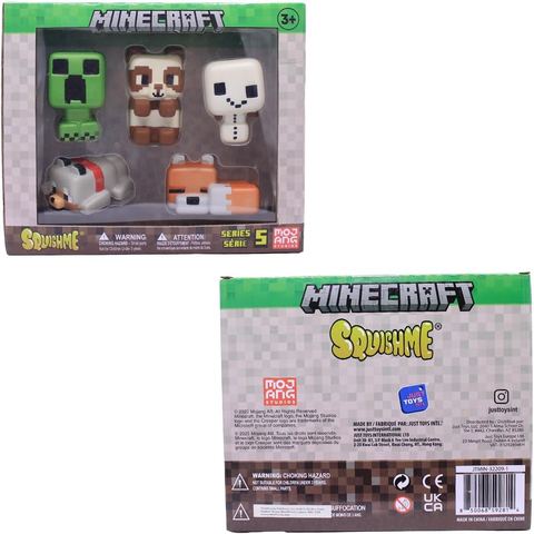 Minecraft SquishMe Series 5 Collector Box