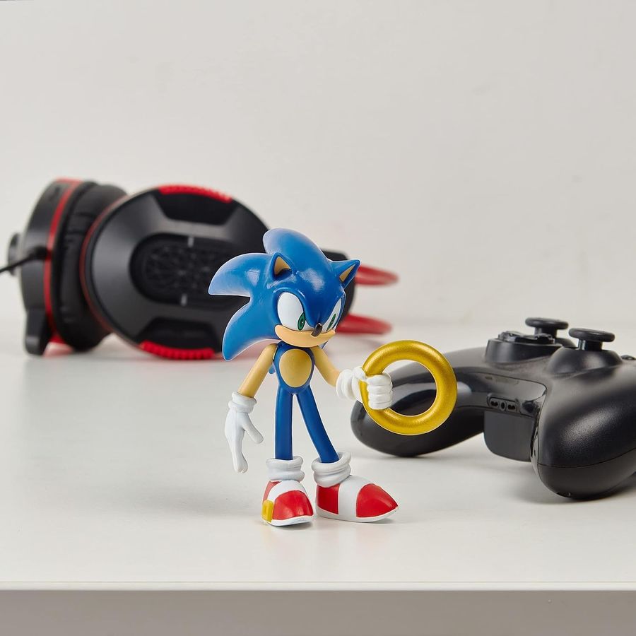 Sonic Buildable Poseable Action Figure, 4 Inch, view 2