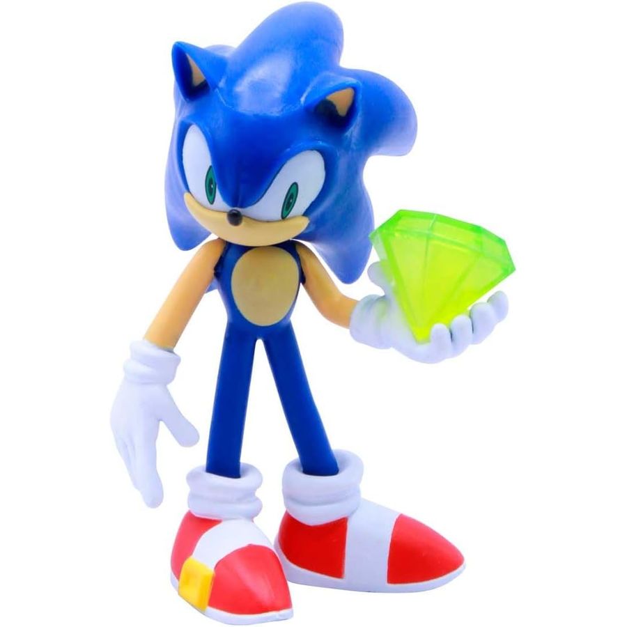 Sonic Buildable Poseable Action Figure, 4 Inch, view 3
