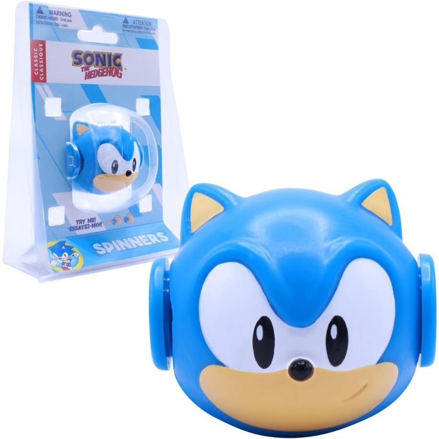 Sonic Classic Sonic Fidget Spinner, 2 Inch