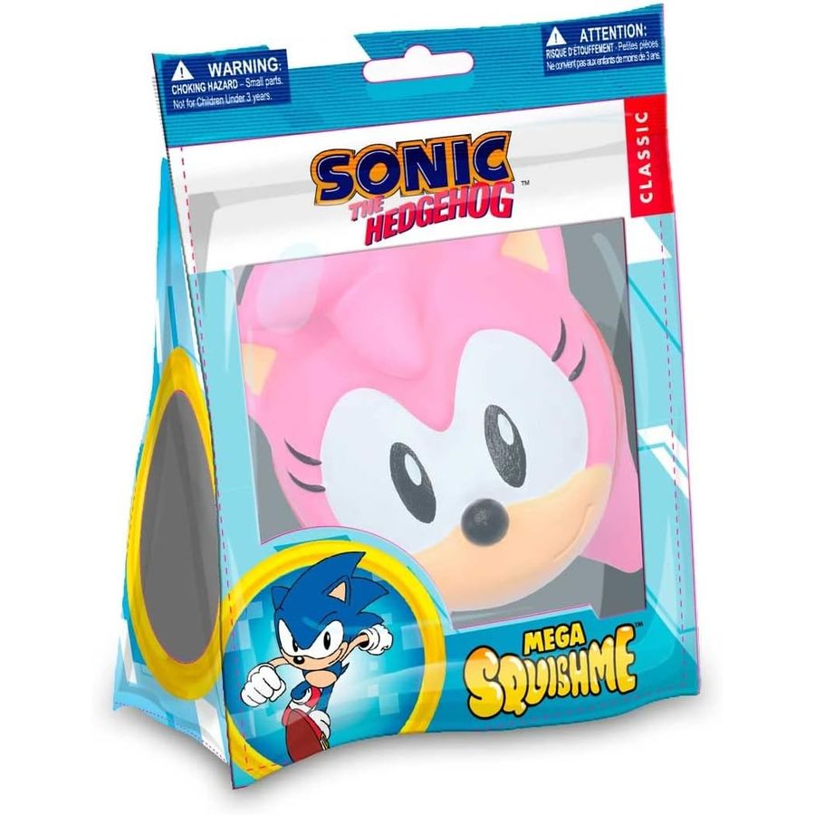Sonic Mega SquishMe Amy Rose, 6 Inch, view 2