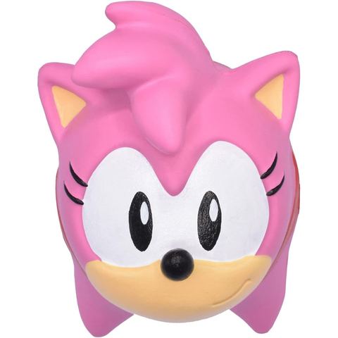 Sonic Mega SquishMe Amy Rose, 6 Inch