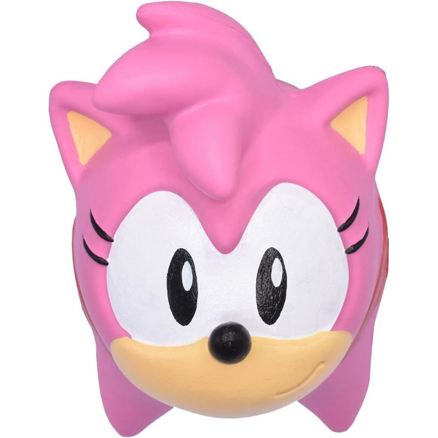 Sonic Mega SquishMe Amy Rose, 6 Inch