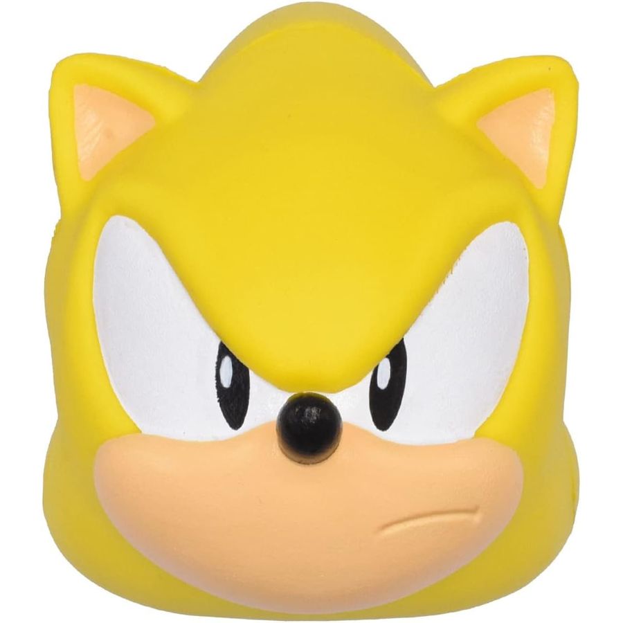 Sonic Mega SquishMe Super Sonic, 6 Inch, view 3