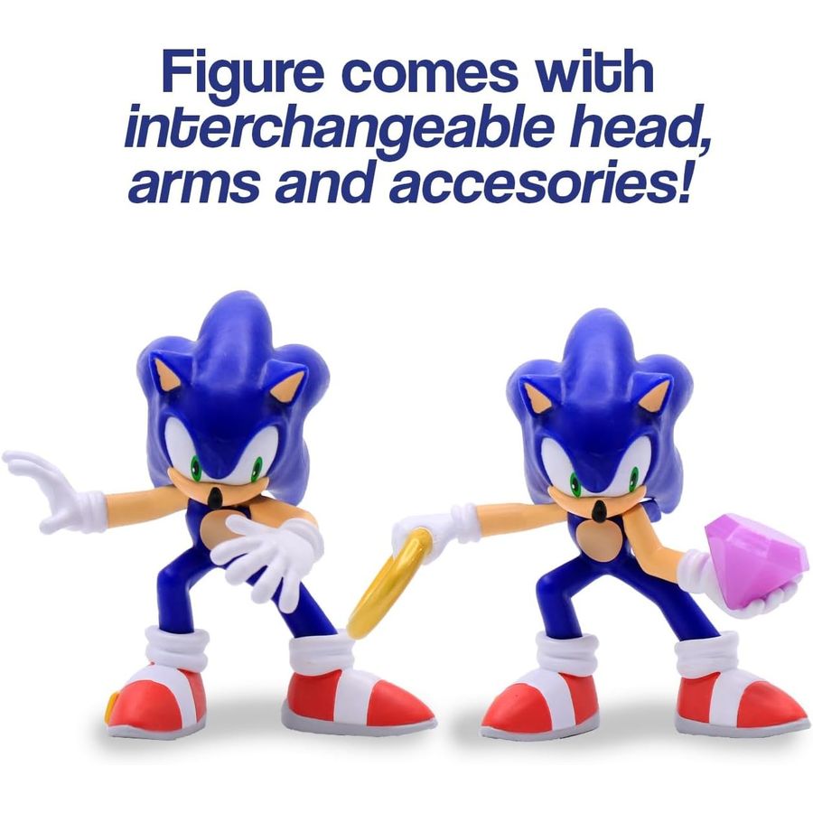 Sonic Action Figure, Series 3, 3.9 Inch, view 3