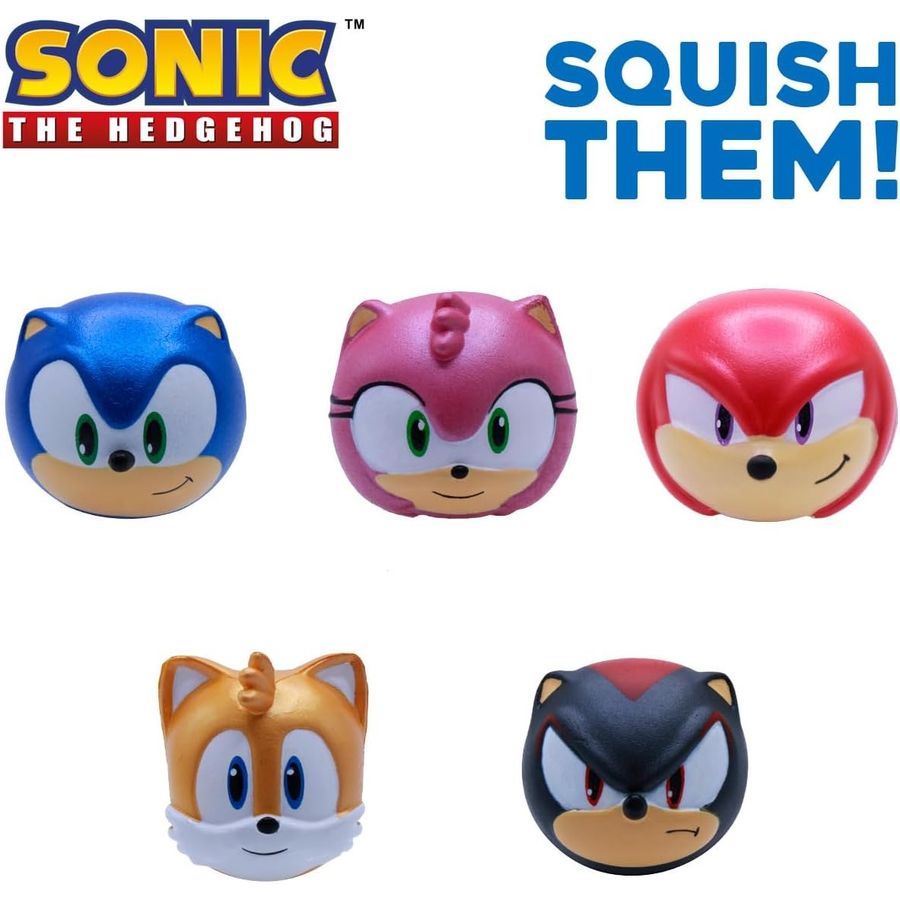 Sonic SquishMe Series 2 Collector's Box, 5-Pack, view 3