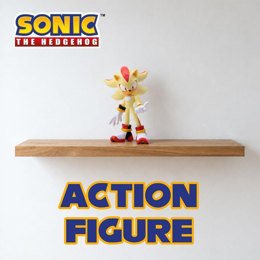 Sonic Super Shadow Action Figure, Series 3, view 5