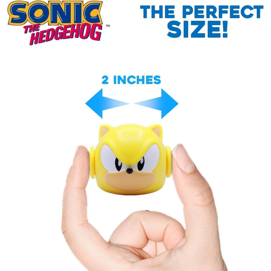 Sonic Super Sonic Fidget Spinner, 2 Inch, view 2
